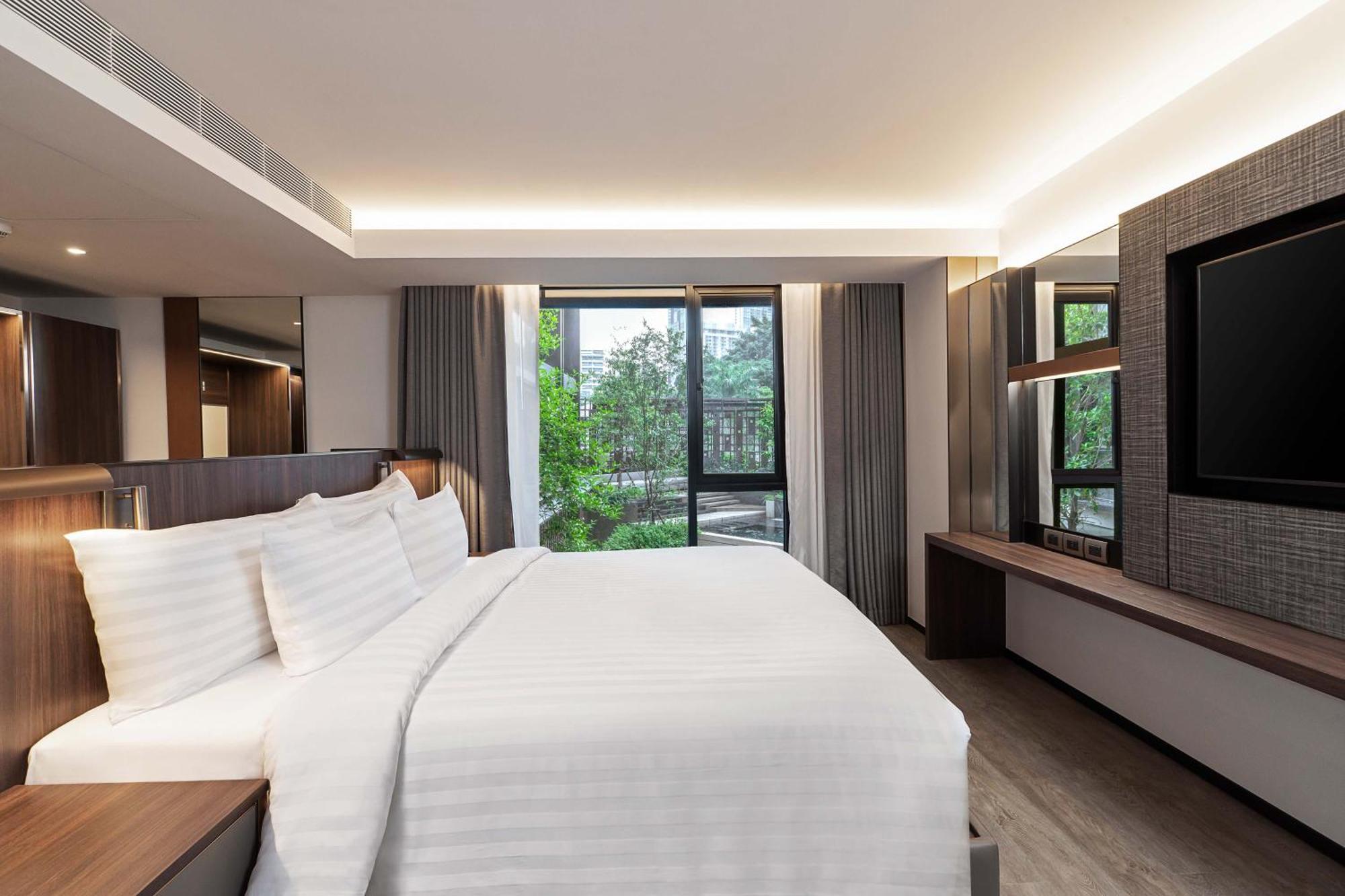 Gardina Asoke Hotel & Residence Bangkok Exterior foto